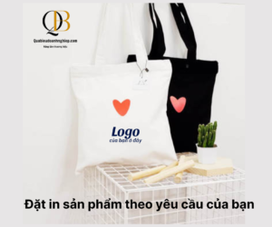 Túi vải là món quà đơn giản nhưng hết sức thiết thực